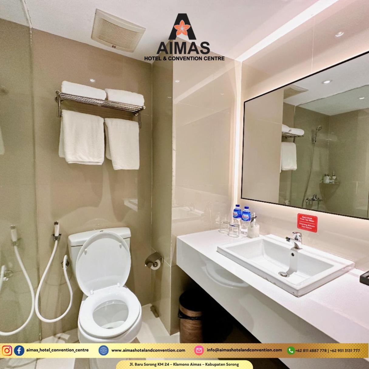 Aimas Hotel And Convention Centre Sorong Bagian luar foto