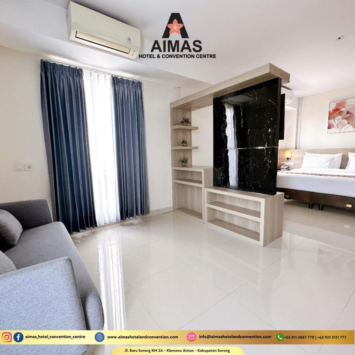 Aimas Hotel And Convention Centre Sorong Bagian luar foto
