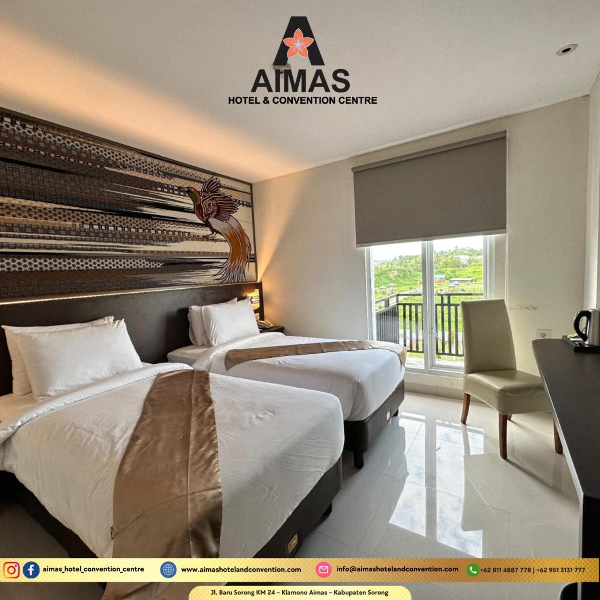 Aimas Hotel And Convention Centre Sorong Bagian luar foto