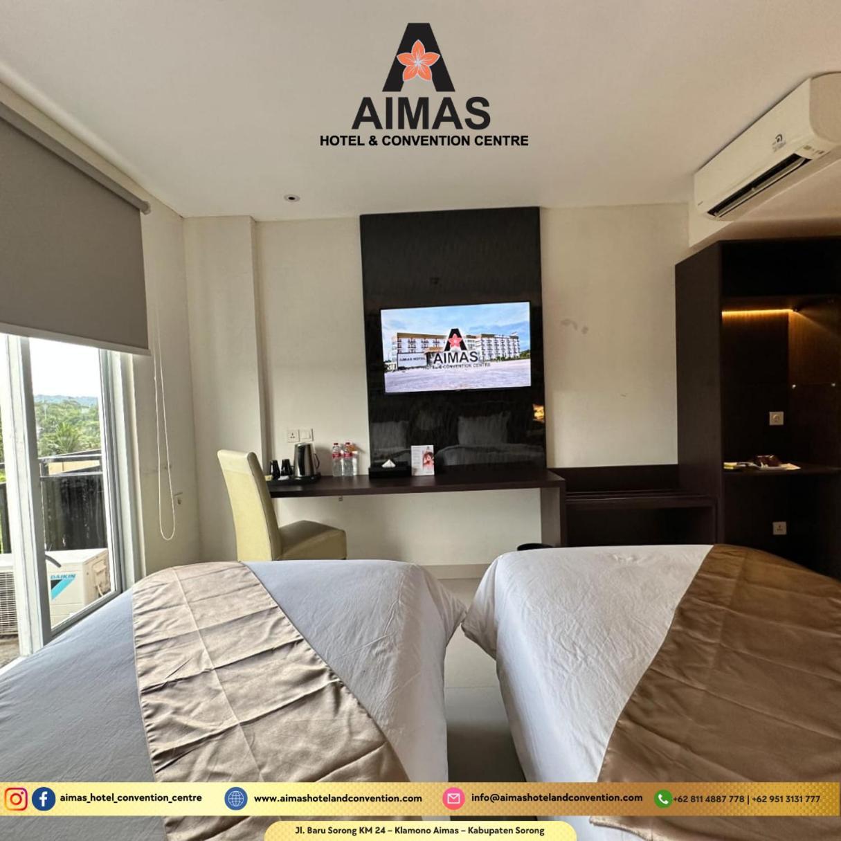 Aimas Hotel And Convention Centre Sorong Bagian luar foto