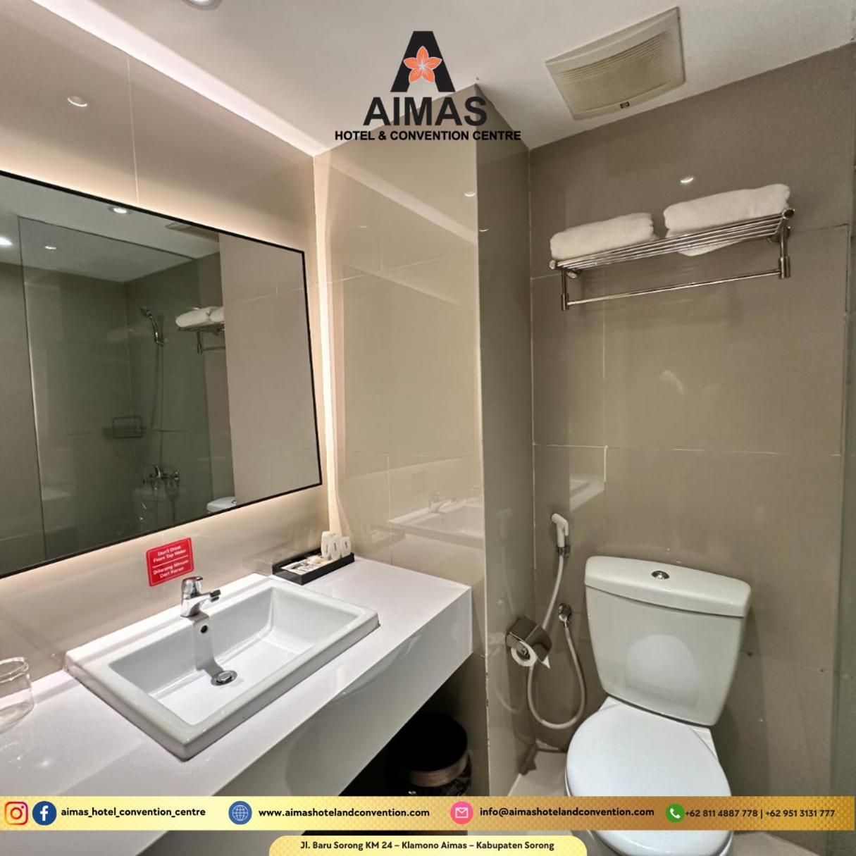 Aimas Hotel And Convention Centre Sorong Bagian luar foto